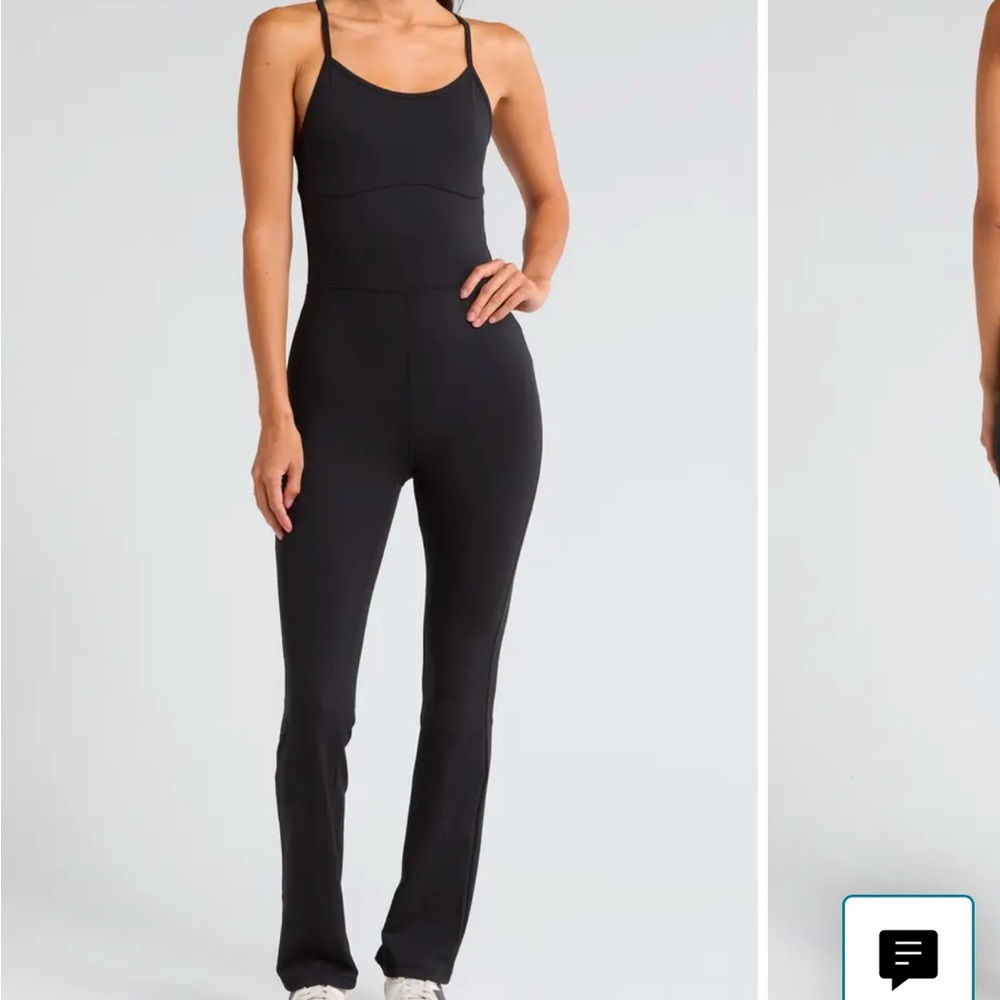 Z by Zella Black Athletic Jumpsuit XL